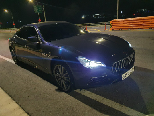 콰트로포르테 S Q4그란루쏘 제냐 펠레테스타 에디션  사진=성승제 기자